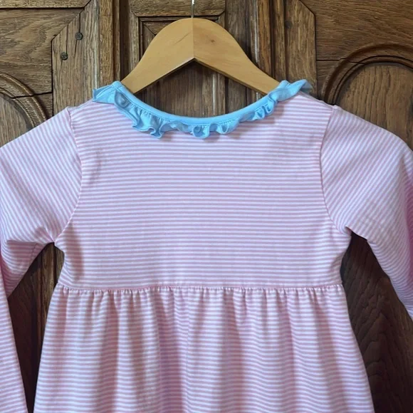 Trotter St Fall Pink and blue ruffled dress - Picture 7 of 16